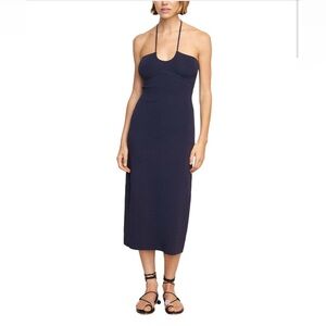 Modern Citizen NWOT Navy Knit Halter Dress Medium